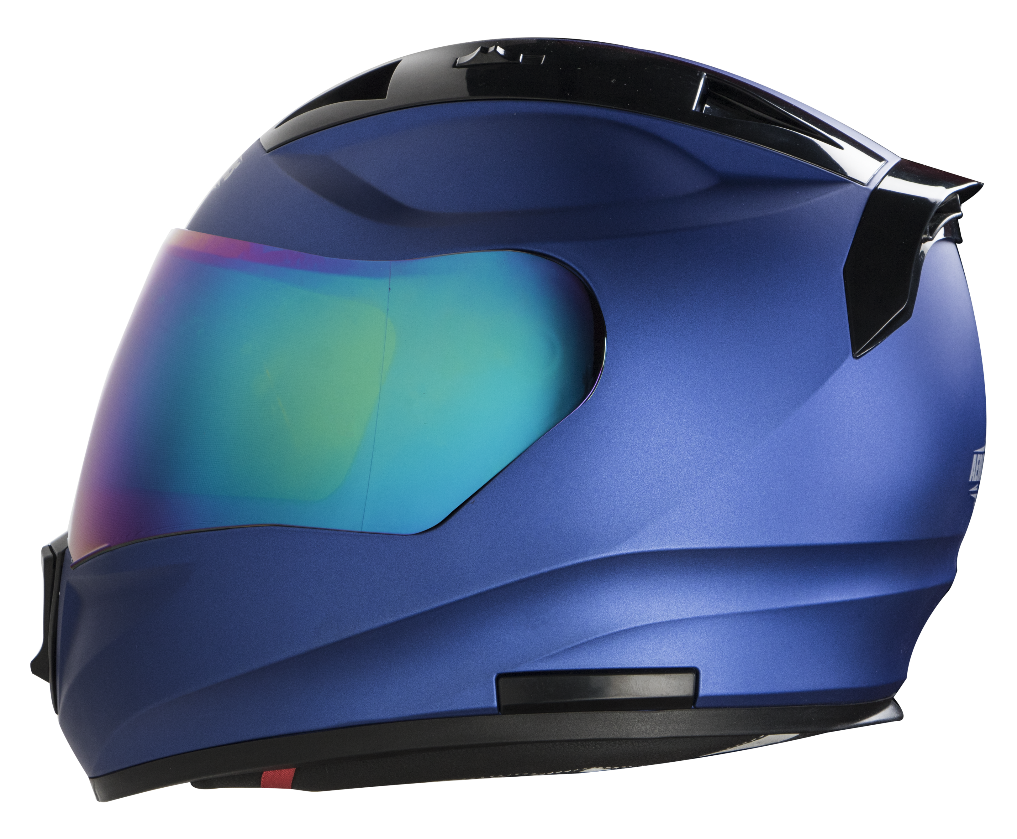 SA-1 Aeronautics Mat Y. Blue ( Fitted With Clear Visor Extra Rainbow Chrome Visor Free)